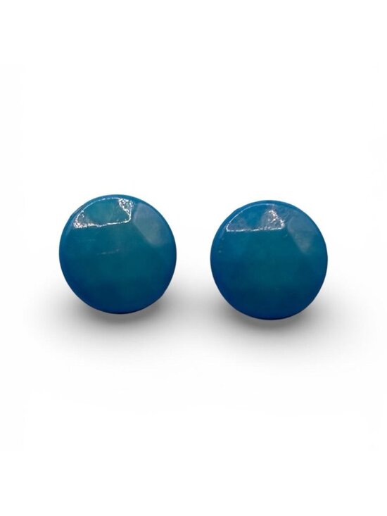 Jewelry - Elegant Blue Stud Earrings